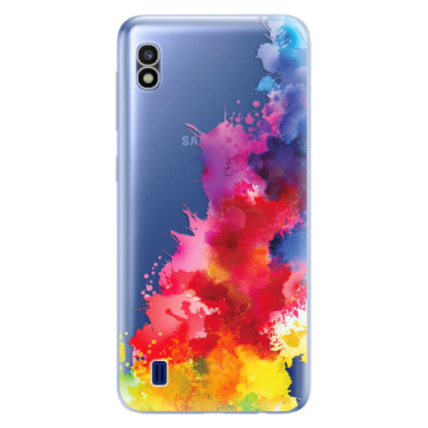 Odolné silikonové pouzdro iSaprio - Color Splash 01 - Samsung Galaxy A10
