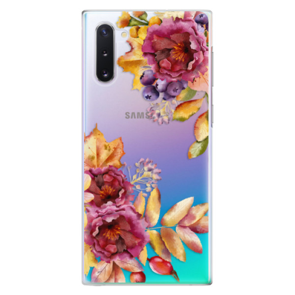 Plastové pouzdro iSaprio - Fall Flowers - Samsung Galaxy Note 10