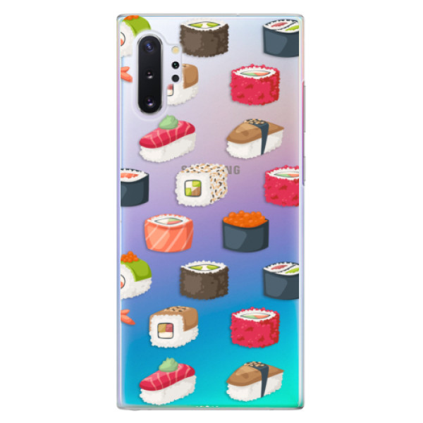 Plastové pouzdro iSaprio - Sushi Pattern - Samsung Galaxy Note 10+