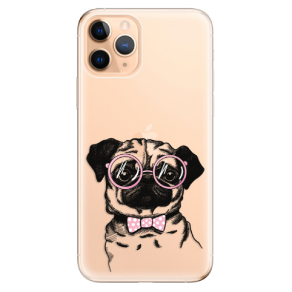 Odolné silikonové pouzdro iSaprio - The Pug - iPhone 11 Pro