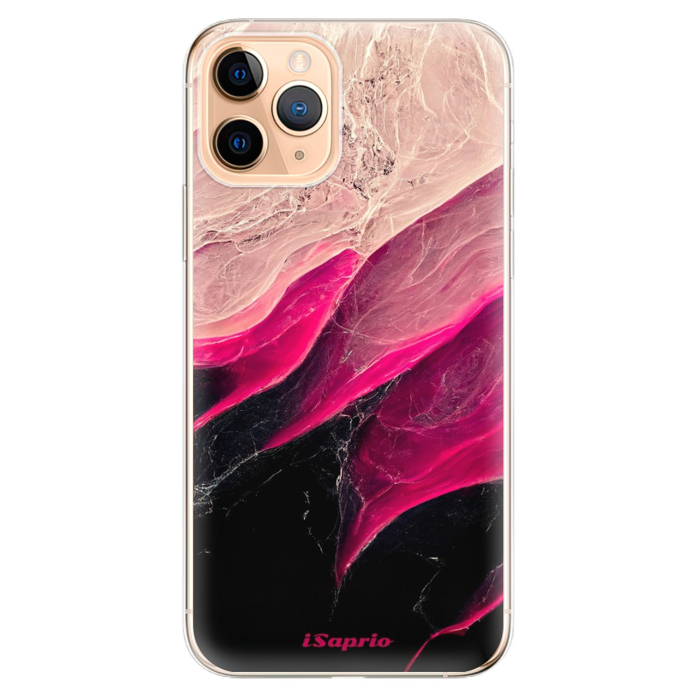 Odolné silikonové pouzdro iSaprio - Black and Pink - iPhone 11 Pro