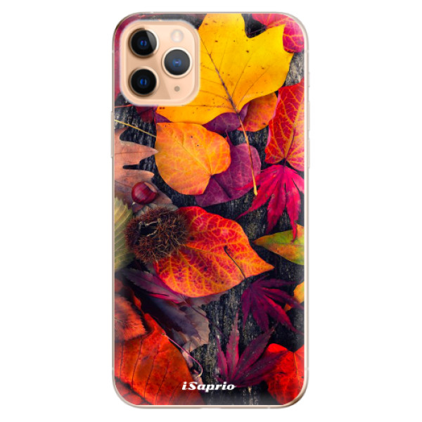 Odolné silikonové pouzdro iSaprio - Autumn Leaves 03 - iPhone 11 Pro Max