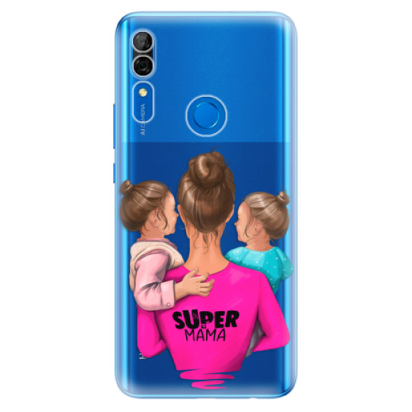 Odolné silikonové pouzdro iSaprio - Super Mama - Two Girls - Huawei P Smart Z