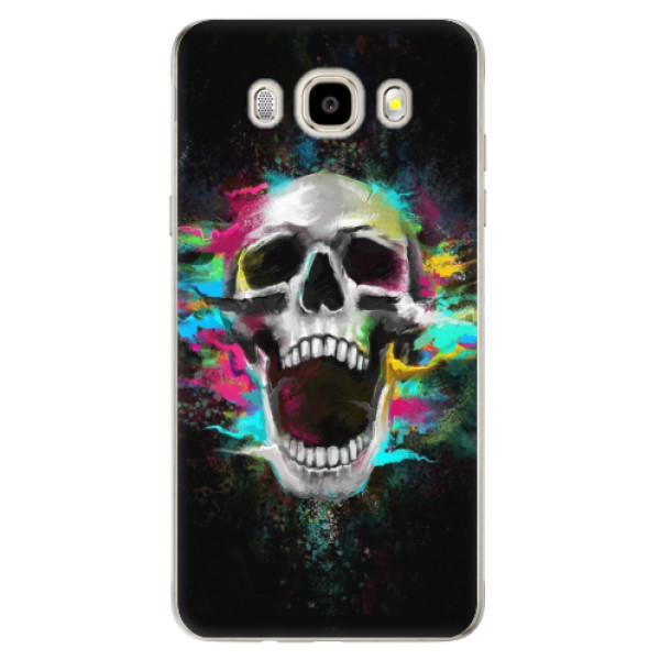 Odolné silikonové pouzdro iSaprio - Skull in Colors - Samsung Galaxy J5 2016