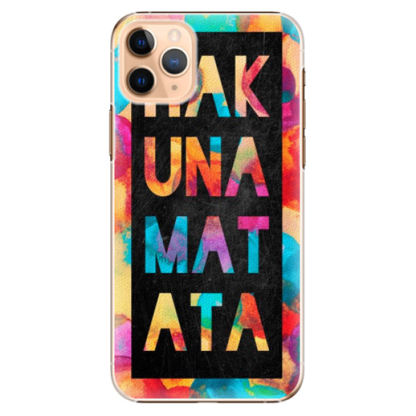 Plastové pouzdro iSaprio - Hakuna Matata 01 - iPhone 11 Pro Max