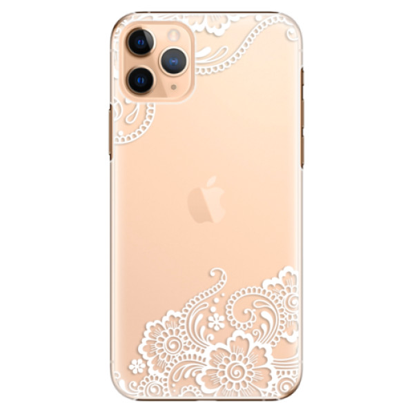 Plastové pouzdro iSaprio - White Lace 02 - iPhone 11 Pro Max