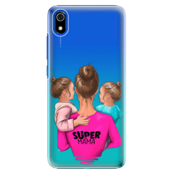 Plastové pouzdro iSaprio - Super Mama - Two Girls - Xiaomi Redmi 7A