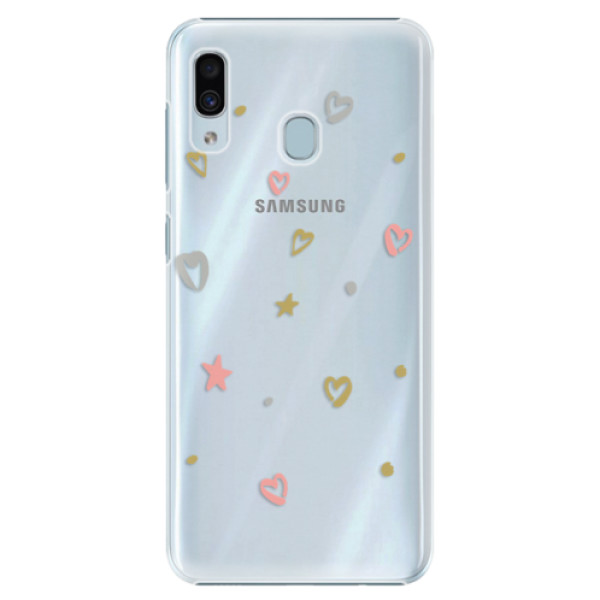 Plastové pouzdro iSaprio - Lovely Pattern - Samsung Galaxy A20