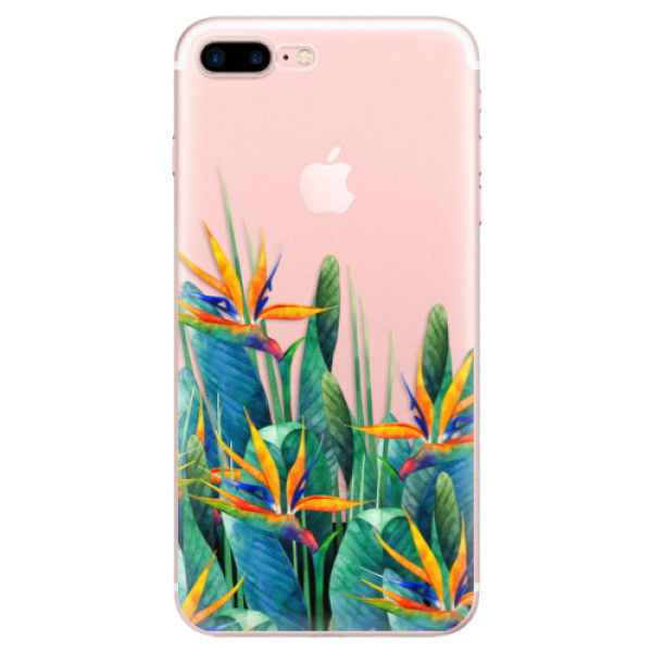 Odolné silikonové pouzdro iSaprio - Exotic Flowers - iPhone 7 Plus