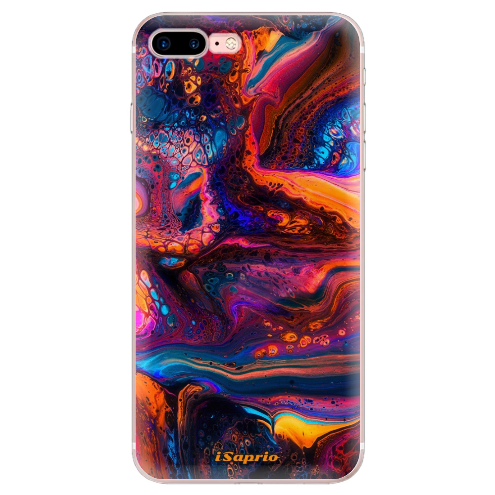 Odolné silikonové pouzdro iSaprio - Abstract Paint 02 - iPhone 7 Plus