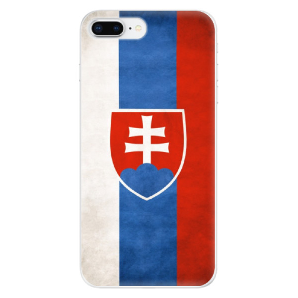 Odolné silikonové pouzdro iSaprio - Slovakia Flag - iPhone 8 Plus
