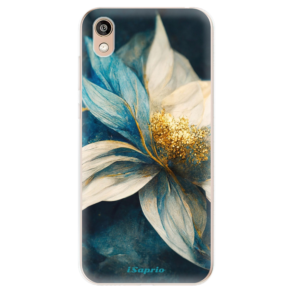 Odolné silikonové pouzdro iSaprio - Blue Petals - Huawei Honor 8S
