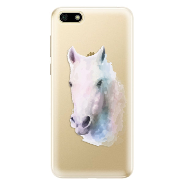 Odolné silikonové pouzdro iSaprio - Horse 01 - Huawei Y5 2018