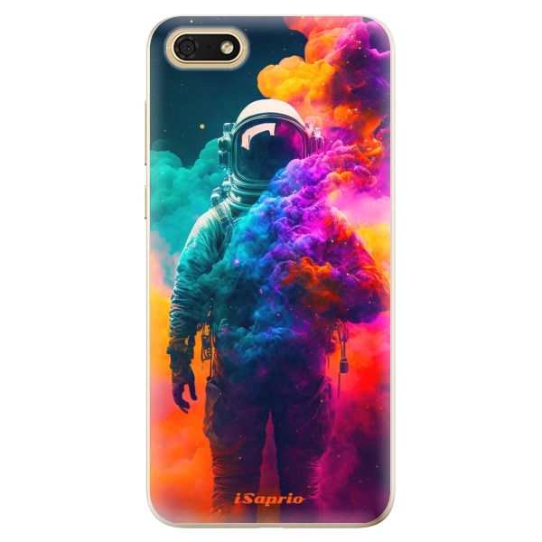 Odolné silikonové pouzdro iSaprio - Astronaut in Colors - Huawei Honor 7S