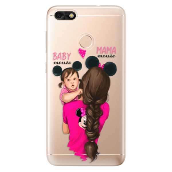 Odolné silikonové pouzdro iSaprio - Mama Mouse Brunette and Girl - Huawei P9 Lite Mini