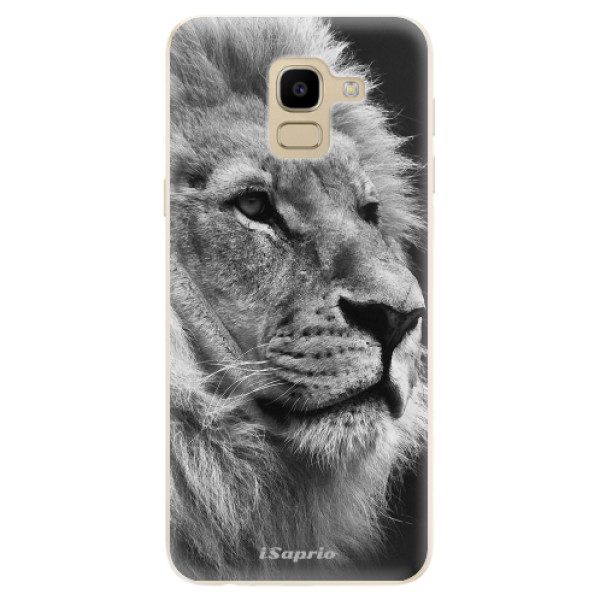 Odolné silikonové pouzdro iSaprio - Lion 10 - Samsung Galaxy J6