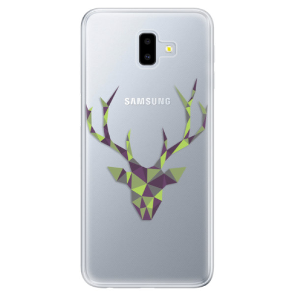 Odolné silikonové pouzdro iSaprio - Deer Green - Samsung Galaxy J6+