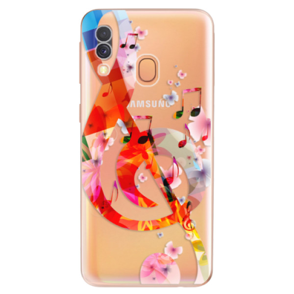 Odolné silikonové pouzdro iSaprio - Music 01 - Samsung Galaxy A40
