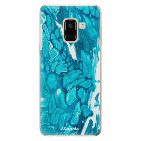 Odolné silikonové pouzdro iSaprio - BlueMarble 15 - Samsung Galaxy A8 2018