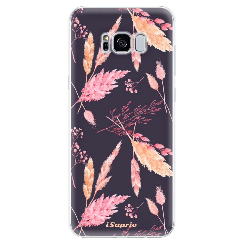 Odolné silikonové pouzdro iSaprio - Herbal Pattern - Samsung Galaxy S8
