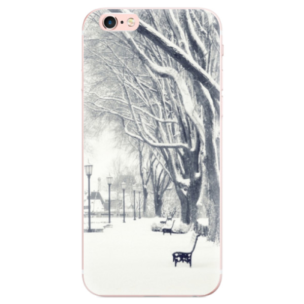 Odolné silikonové pouzdro iSaprio - Snow Park - iPhone 6 Plus/6S Plus