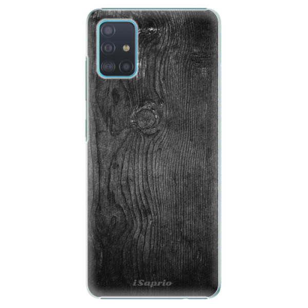 Plastové pouzdro iSaprio - Black Wood 13 - Samsung Galaxy A51