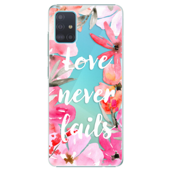 Plastové pouzdro iSaprio - Love Never Fails - Samsung Galaxy A51