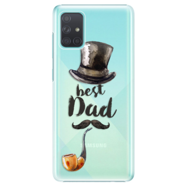 Plastové pouzdro iSaprio - Best Dad - Samsung Galaxy A71
