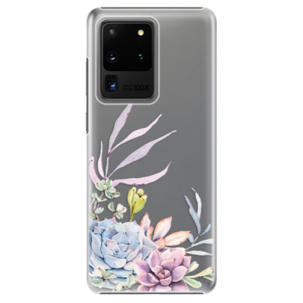 Plastové pouzdro iSaprio - Succulent 01 - Samsung Galaxy S20 Ultra