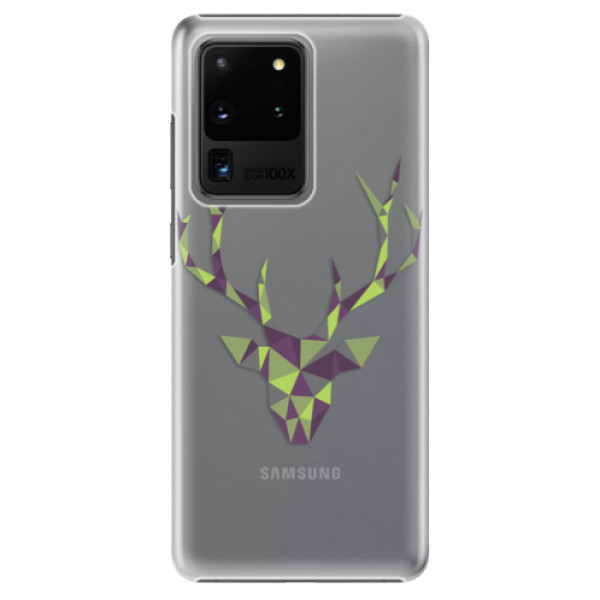 Plastové pouzdro iSaprio - Deer Green - Samsung Galaxy S20 Ultra