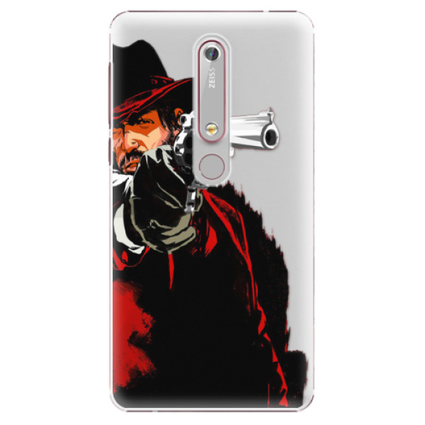 Plastové pouzdro iSaprio - Red Sheriff - Nokia 6.1