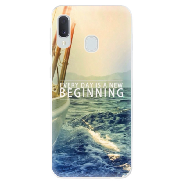 Odolné silikonové pouzdro iSaprio - Beginning - Samsung Galaxy A20e