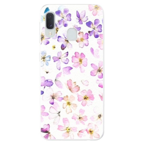 Odolné silikonové pouzdro iSaprio - Wildflowers - Samsung Galaxy A20e