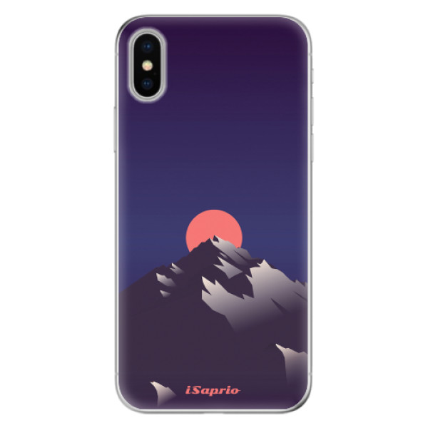 Odolné silikonové pouzdro iSaprio - Mountains 04 - iPhone X