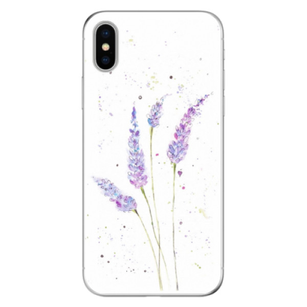 Odolné silikonové pouzdro iSaprio - Lavender - iPhone X