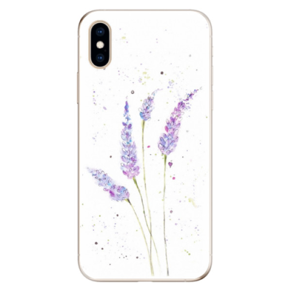 Odolné silikonové pouzdro iSaprio - Lavender - iPhone XS