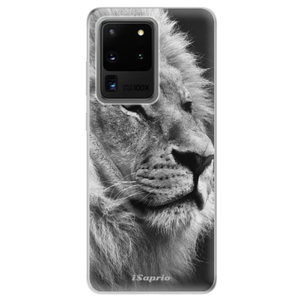 Odolné silikonové pouzdro iSaprio - Lion 10 - Samsung Galaxy S20 Ultra