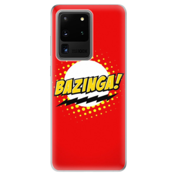 Odolné silikonové pouzdro iSaprio - Bazinga 01 - Samsung Galaxy S20 Ultra