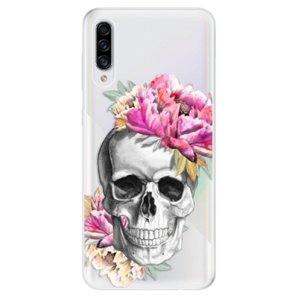 Odolné silikonové pouzdro iSaprio - Pretty Skull - Samsung Galaxy A30s