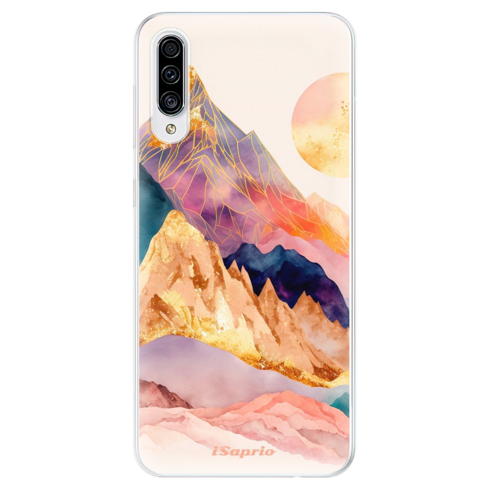 Odolné silikonové pouzdro iSaprio - Abstract Mountains - Samsung Galaxy A30s