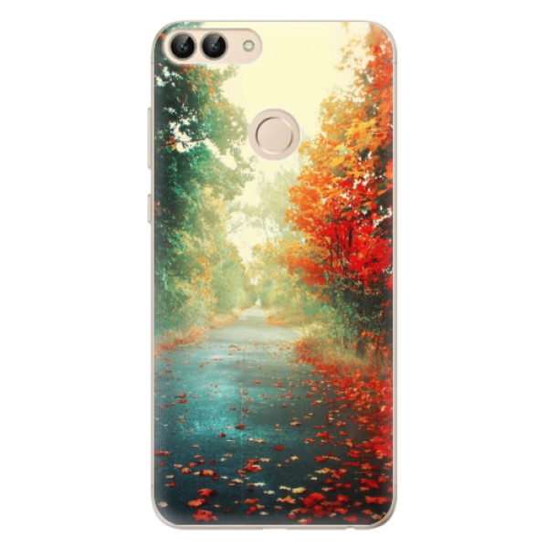 Odolné silikonové pouzdro iSaprio - Autumn 03 - Huawei P Smart