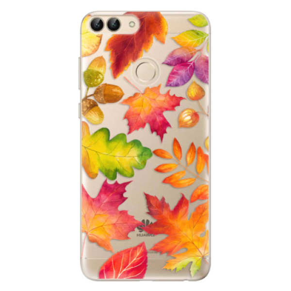 Odolné silikonové pouzdro iSaprio - Autumn Leaves 01 - Huawei P Smart