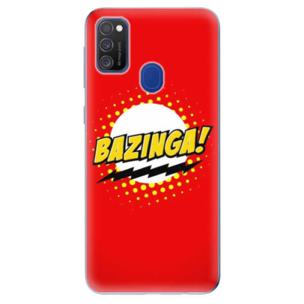 Odolné silikonové pouzdro iSaprio - Bazinga 01 - Samsung Galaxy M21