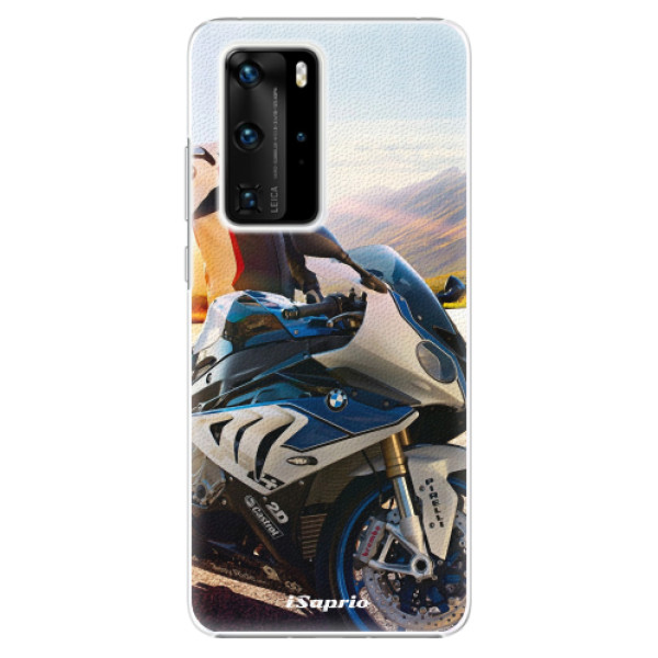 Plastové pouzdro iSaprio - Motorcycle 10 - Huawei P40 Pro