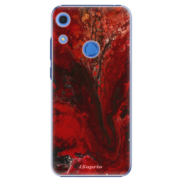 Plastové pouzdro iSaprio - RedMarble 17 - Huawei Y6s