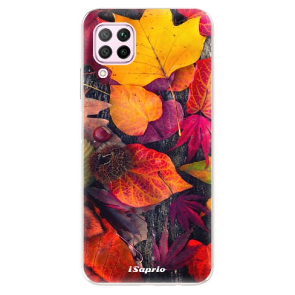 Odolné silikonové pouzdro iSaprio - Autumn Leaves 03 - Huawei P40 Lite