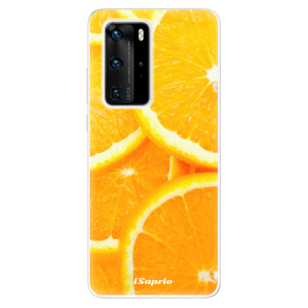 Odolné silikonové pouzdro iSaprio - Orange 10 - Huawei P40 Pro