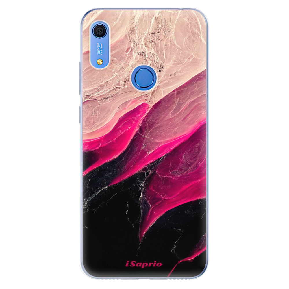 Odolné silikonové pouzdro iSaprio - Black and Pink - Huawei Y6s