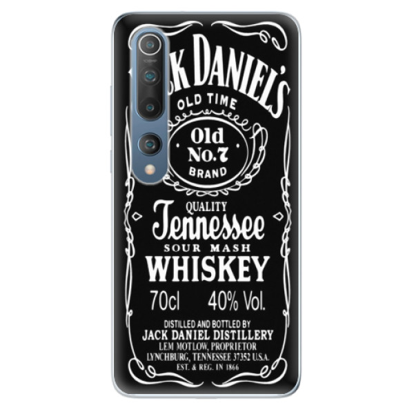 Odolné silikonové pouzdro iSaprio - Jack Daniels - Xiaomi Mi 10 / Mi 10 Pro