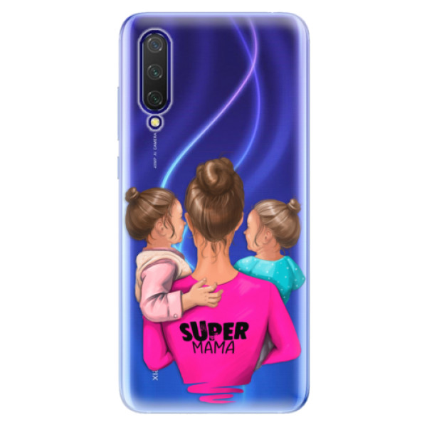 Odolné silikonové pouzdro iSaprio - Super Mama - Two Girls - Xiaomi Mi 9 Lite